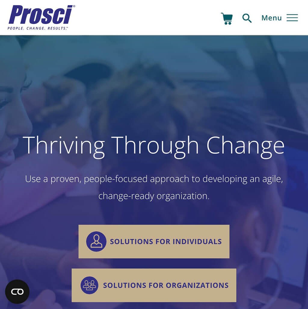 Prosci_Change Management_Homepage