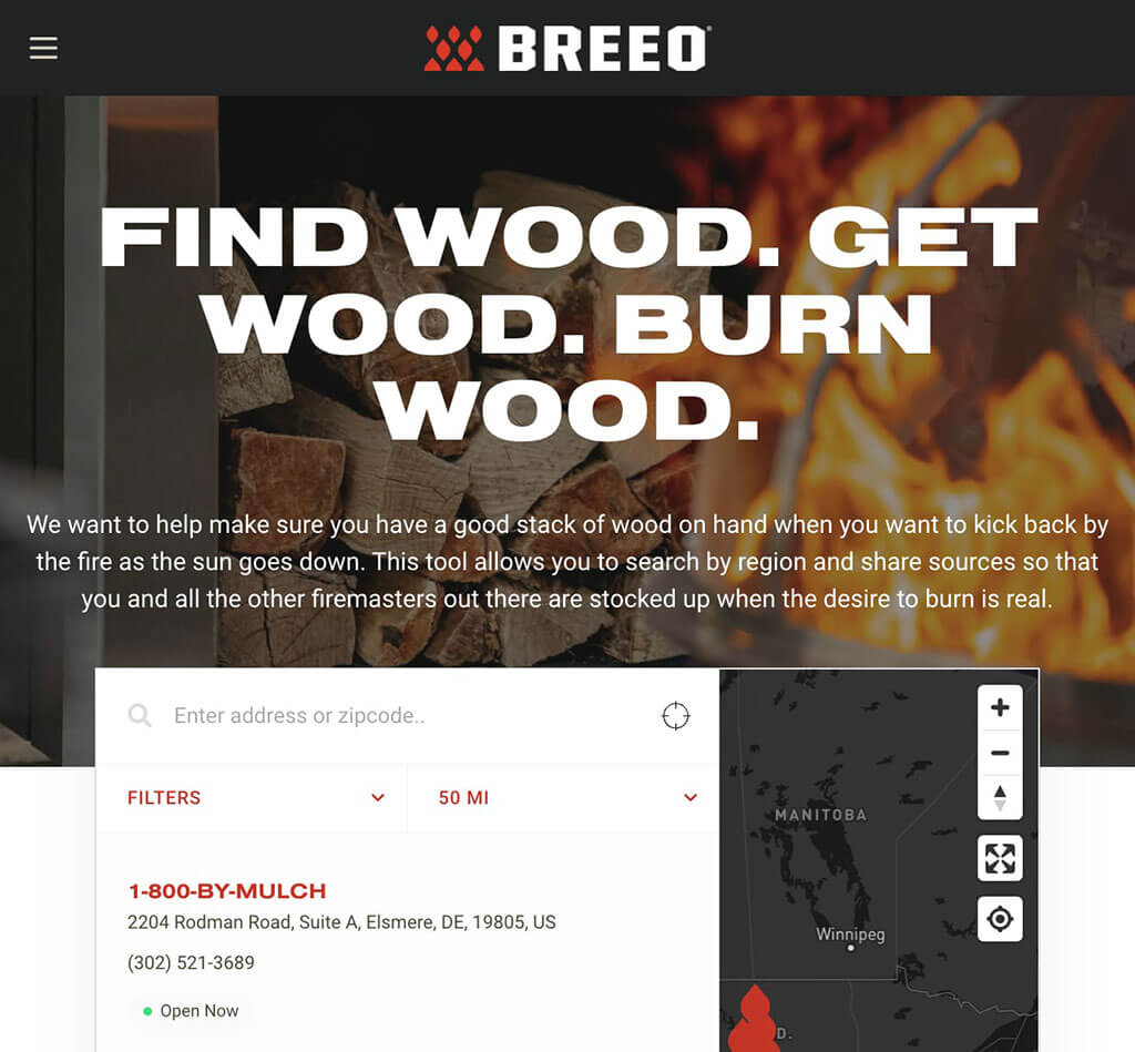 Breeo Firewood Finder - Local Suppliers for Your Firewood Needs - breeo.co